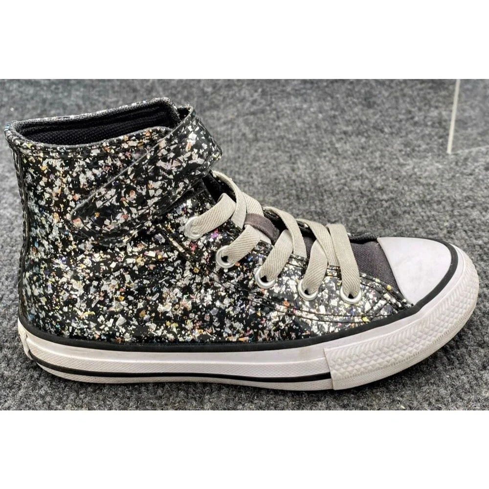 Converse Chuck Taylor All Star Hi Top Confetti Glitter Youth 12.5 A11116C
